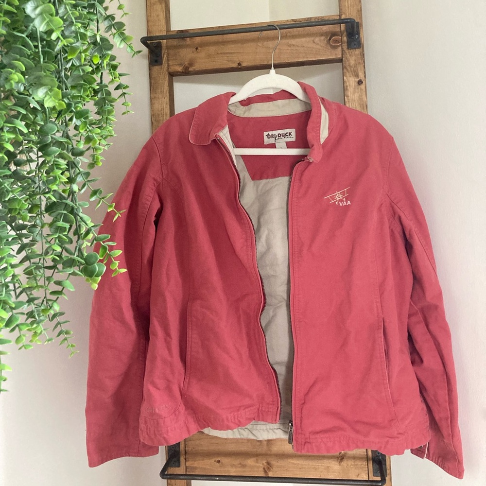 pink coat